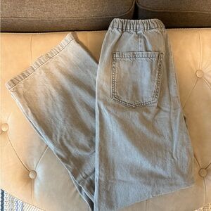 Zara Grey Wash Pull-On Jeans